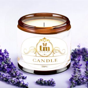 1 Wick Lavender Candle